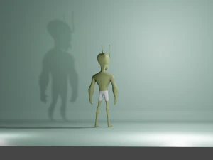 外星人 3D 模型