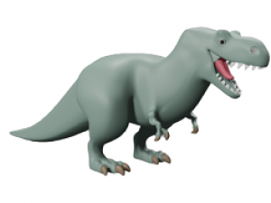 Tiranossauro rex cartoon 3D Модель