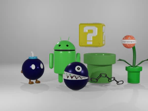 炸弹 omb 3D 模型