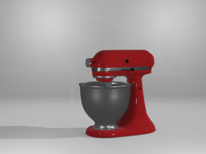 Batedeira kitchen aid 3D Model