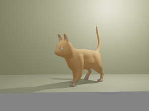 Gato Modelo 3D
