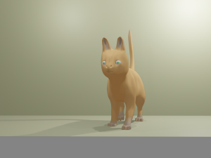 Gato Modelo 3D