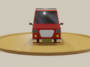 CarroCartoon 3D Model
