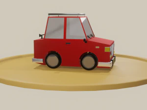 CarroCartoon 3D Model