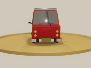 CarroCartoon 3D Model