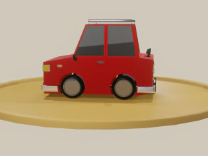 CarroCartoon 3D Model