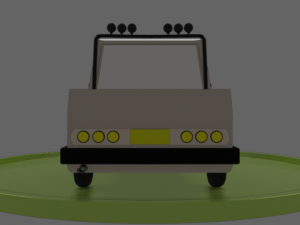 CaminhoneteCartoon 3D Модель