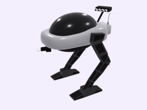 Nave Robo 3D Model