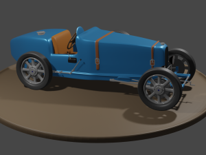Bugatti 1931 3D Models