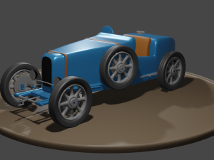 Bugatti 1931 3D Model