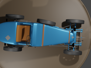Bugatti 1931 3D Model