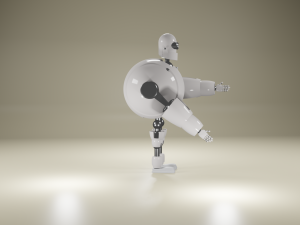 RobBolaBranca Modello 3D