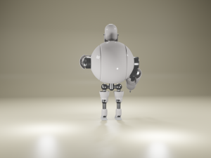RobBolaBranca Modello 3D