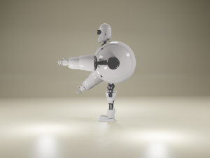 RobBolaBranca Modello 3D