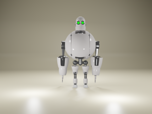 RobBolaBranca Modello 3D