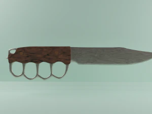 Conjunto com 3 Facas 3D Model