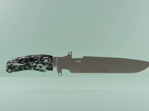 Conjunto com 3 Facas 3D Model