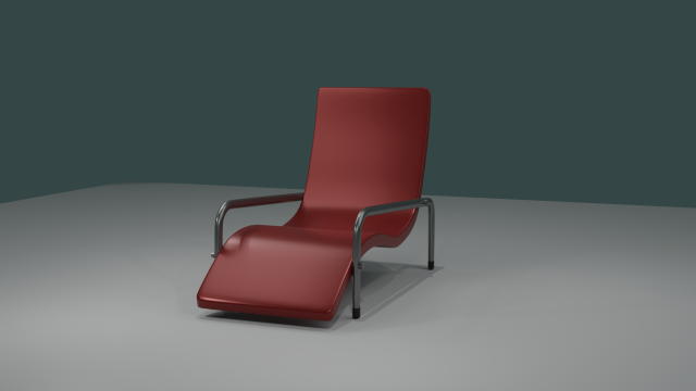 Cadeira 3D Модель .c4d .max .obj .3ds .fbx .stl .blend 