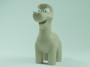 Dino - Sculpt 3D Модель