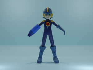Mega Man 3D Model