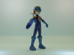 Mega Man Modello 3D