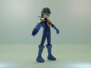 Mega Man 3D Model