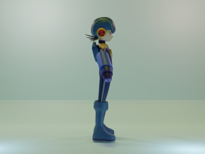Mega Man Modello 3D