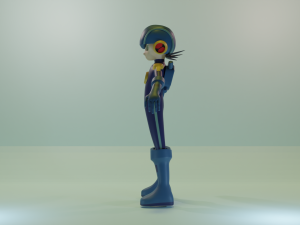 Mega Man Modello 3D
