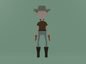 Cowboy e Pirata Modèle 3D