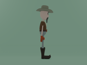 Cowboy e Pirata Modèle 3D