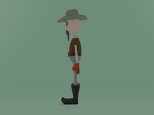 Cowboy e Pirata Modèle 3D
