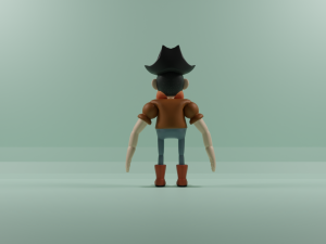 Cowboy e Pirata Modèle 3D