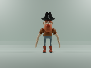 Cowboy e Pirata Modèle 3D