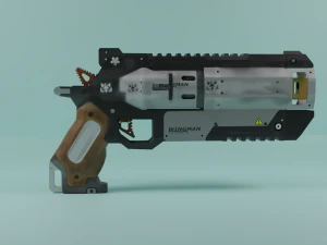 Revolver Wingman 3D Model