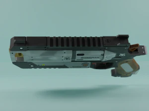 Revolver Wingman 3D Model