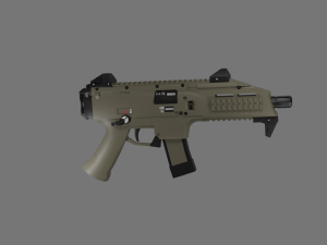 CZ Scorpion Pistol Modelo 3D