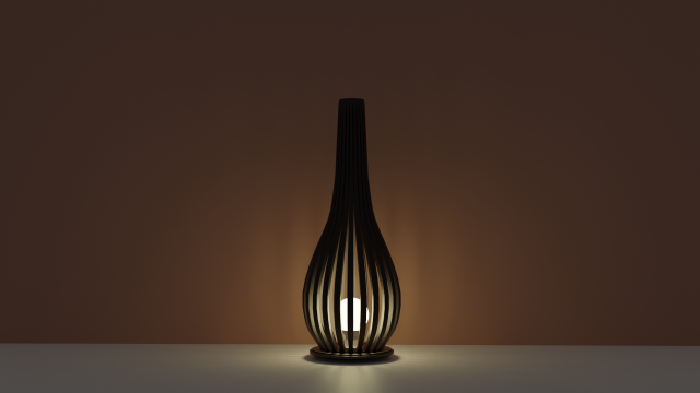 Luminaria de chao tipo gota 3D Model .c4d .max .obj .3ds .fbx .stl .blend 