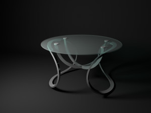 glass table 3D Model