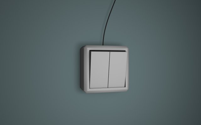 switch 3D 모델 .c4d .max .obj .3ds .fbx .stl .blend 