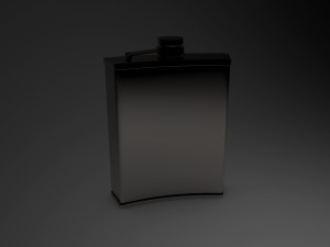 iron flask 3Dモデル