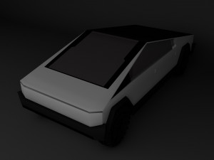 tesla cybertruck 3D Model