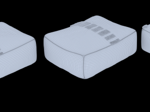 gan galoui ottoman collection 3D 模型