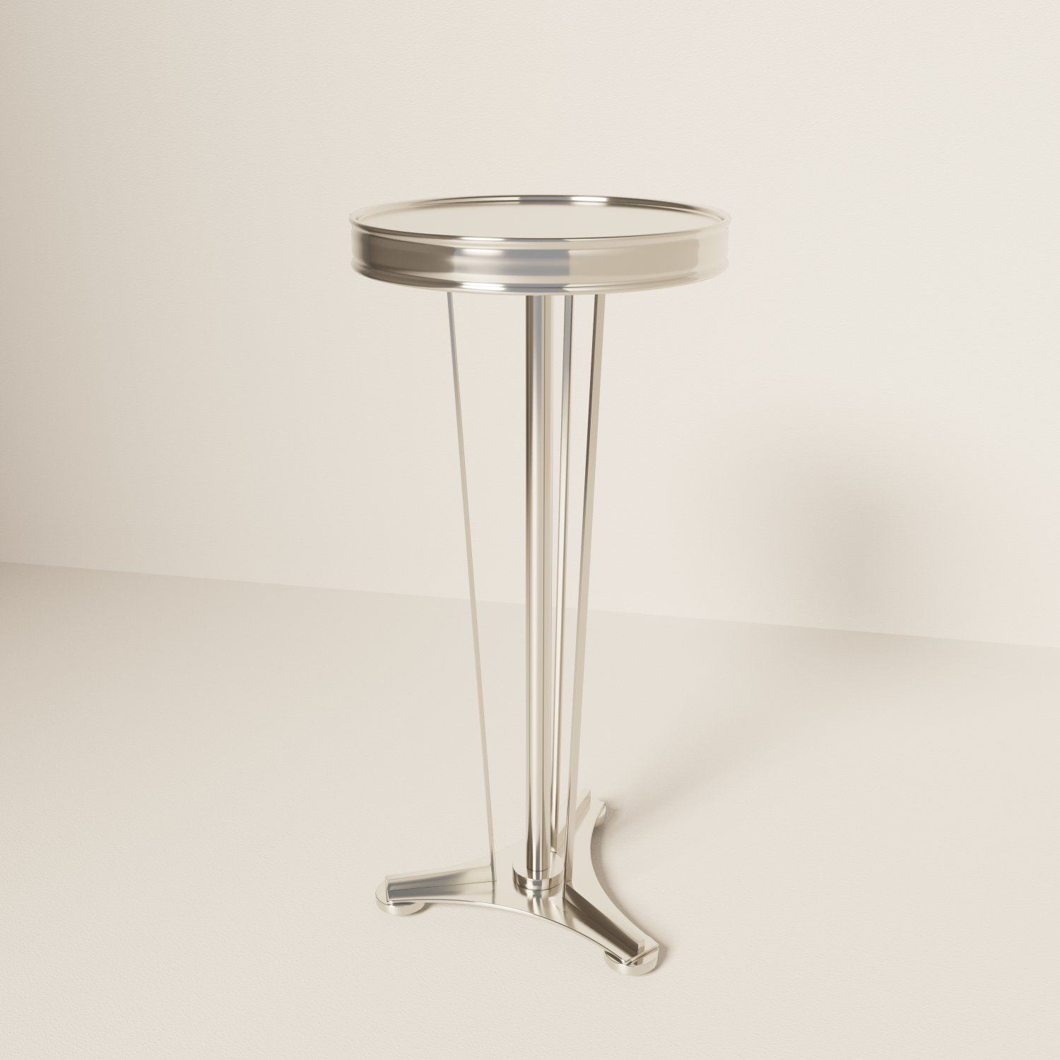 French Modern Side Table 3d Model In Table 3dexport