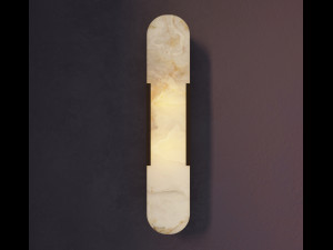 melange elongated sconce Modelo 3D