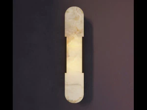 melange elongated sconce 3D Model
