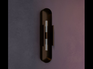 melange elongated sconce Modelo 3D