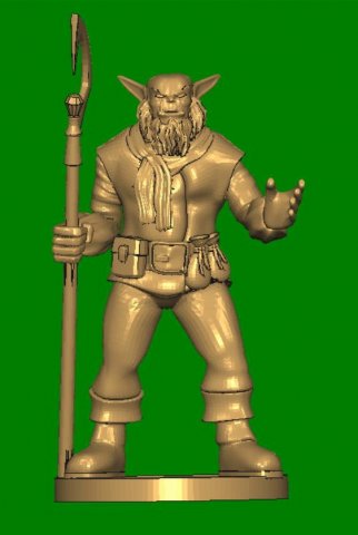 goblin wizard Modelo de Impressão 3D .c4d .max .obj .3ds .fbx .stl .blend 