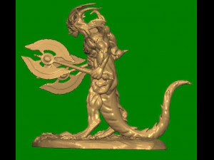 lizard man 3D Print Model