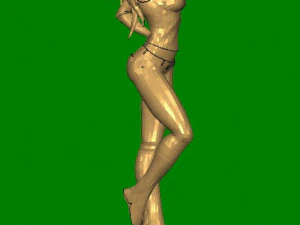 girl 3D Print Model