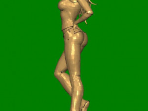 girl 3D Print Model